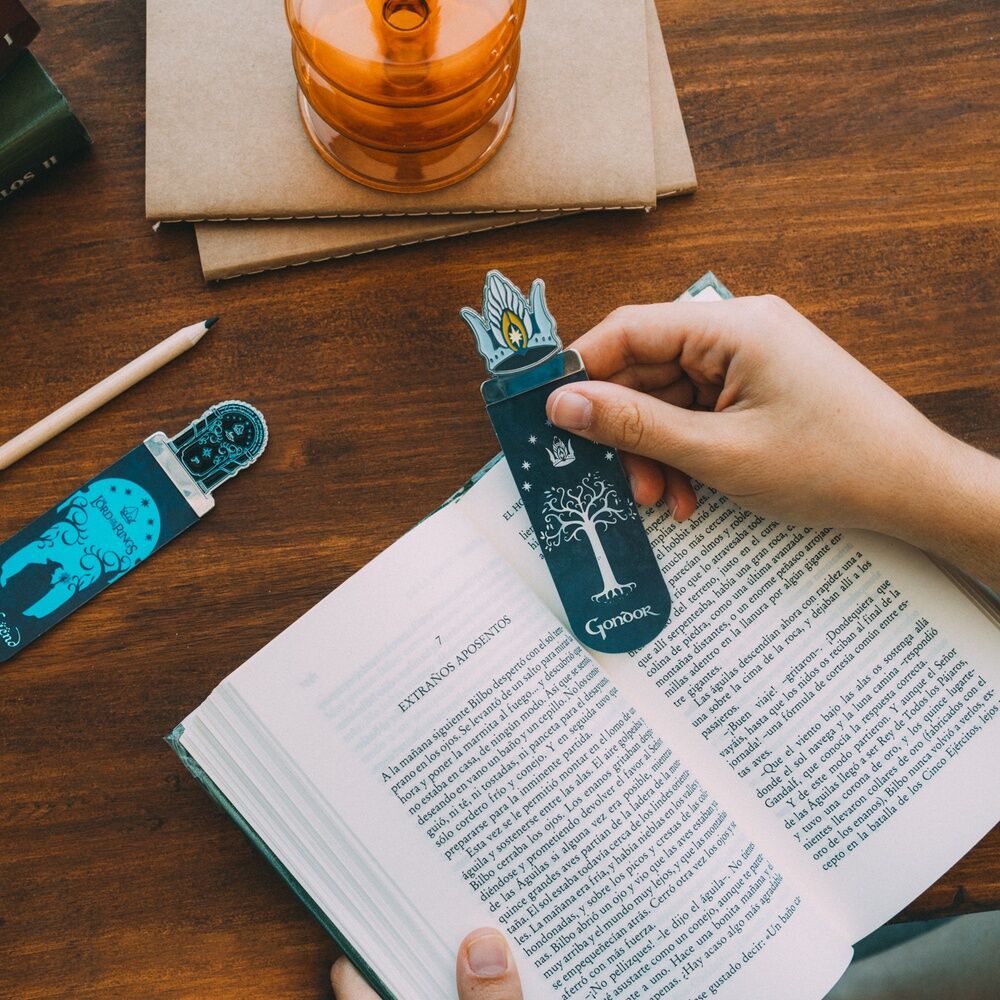 Set 4 marcapaginas El Señor de Los Anillos