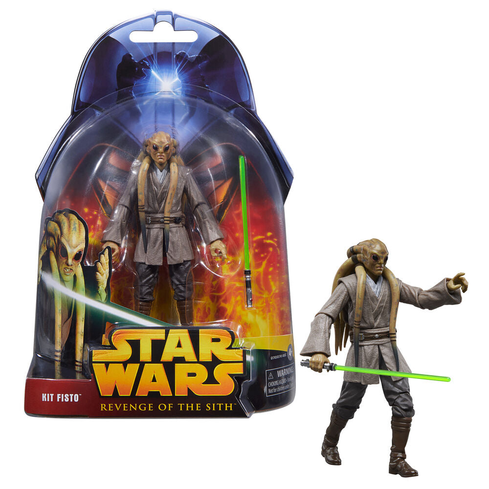 Figura Kit Fisto Revenge of the Sith Star Wars 15cm