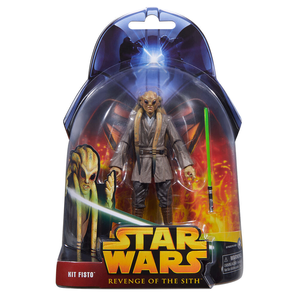 Figura Kit Fisto Revenge of the Sith Star Wars 15cm