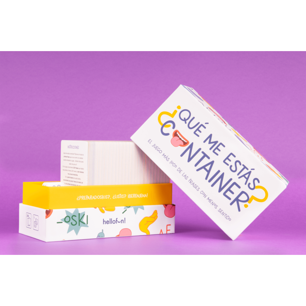 Juego ¿Que Me Estas Container? español