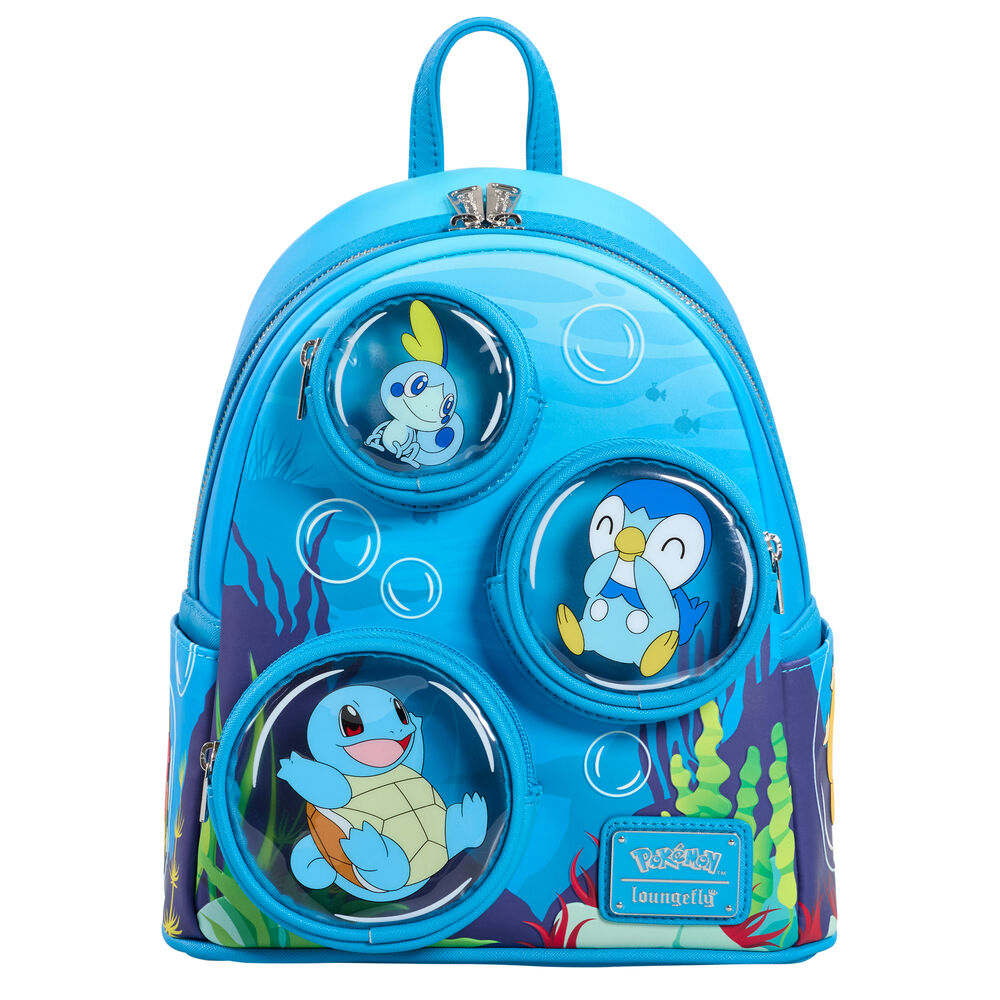 Mochila Burbujas de Agua Pokemon Loungefly 25cm
