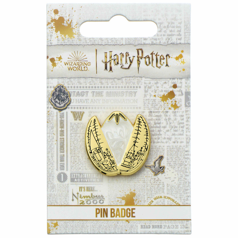 Pin Badge Huevo de oro Harry Potter