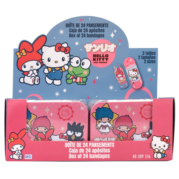 Caja Metal Tiritas Hello Kitty & Friends