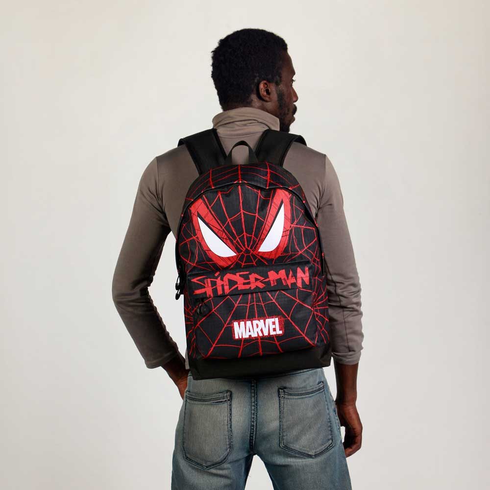 Mochila Vision Spiderman Marvel 44cm adaptable