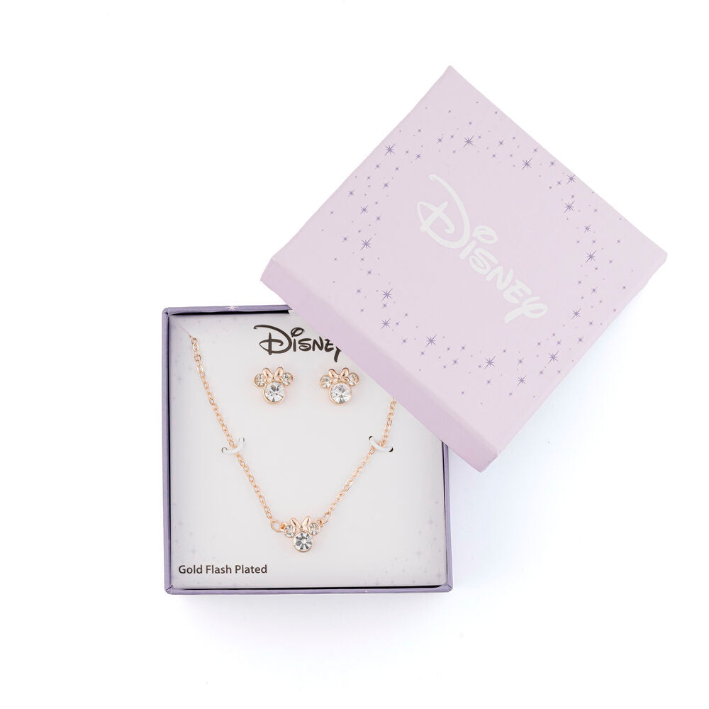 Set Colgante + pendientes Minnie Disney
