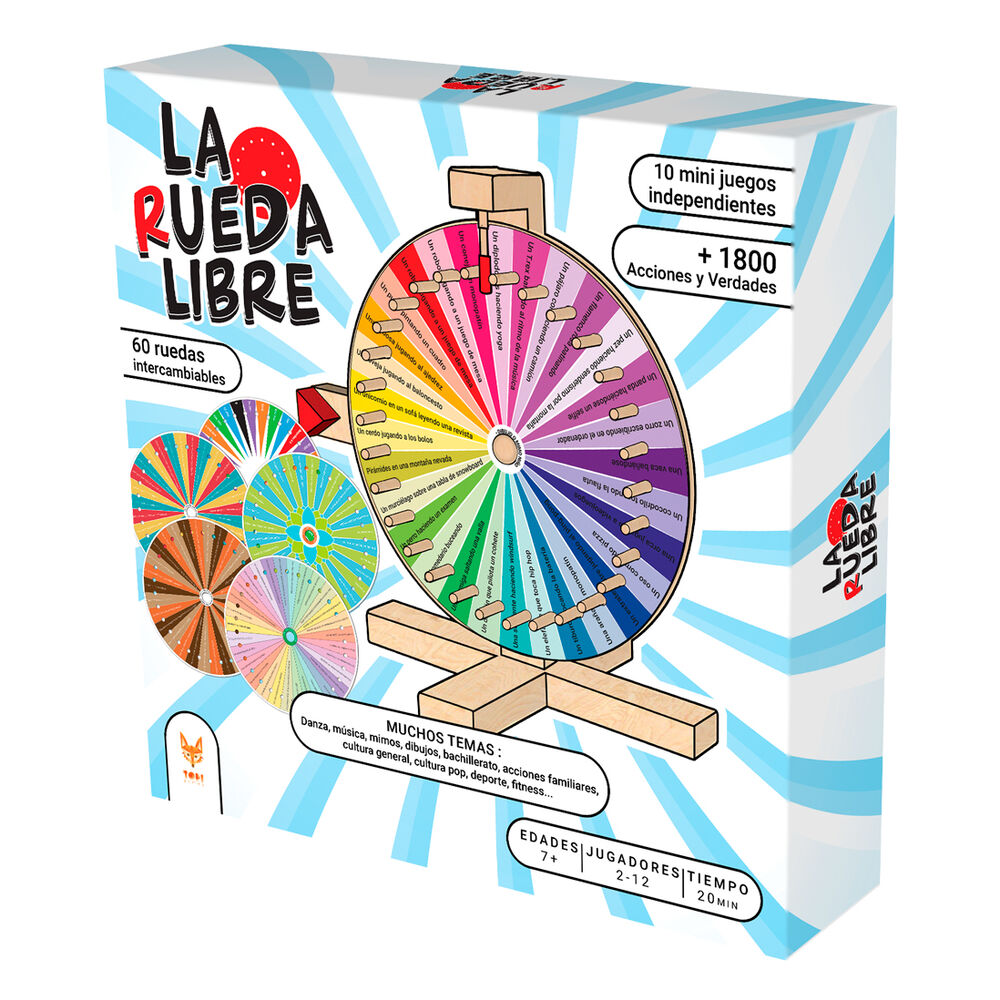 Juego de mesa La Rueda Libre español