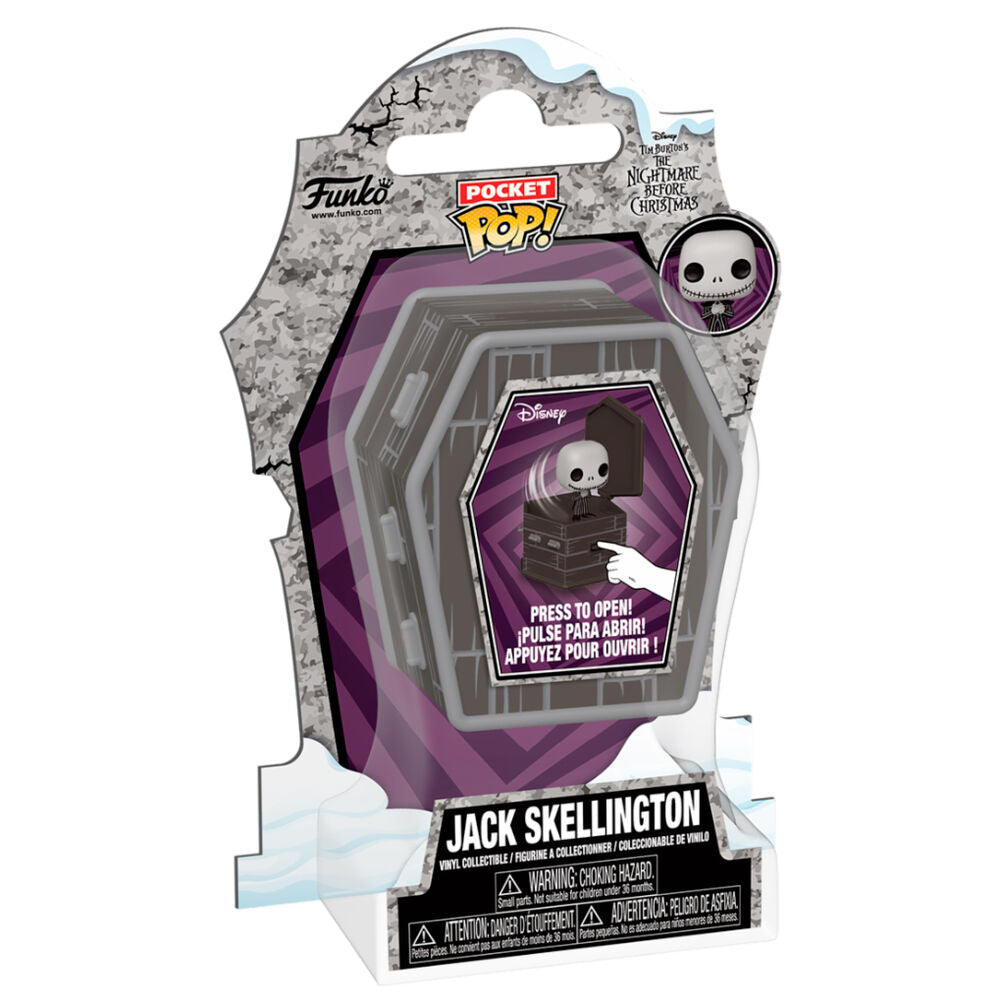 Figura Pocket POPers Disney Pesadilla Antes de Navidad Jack