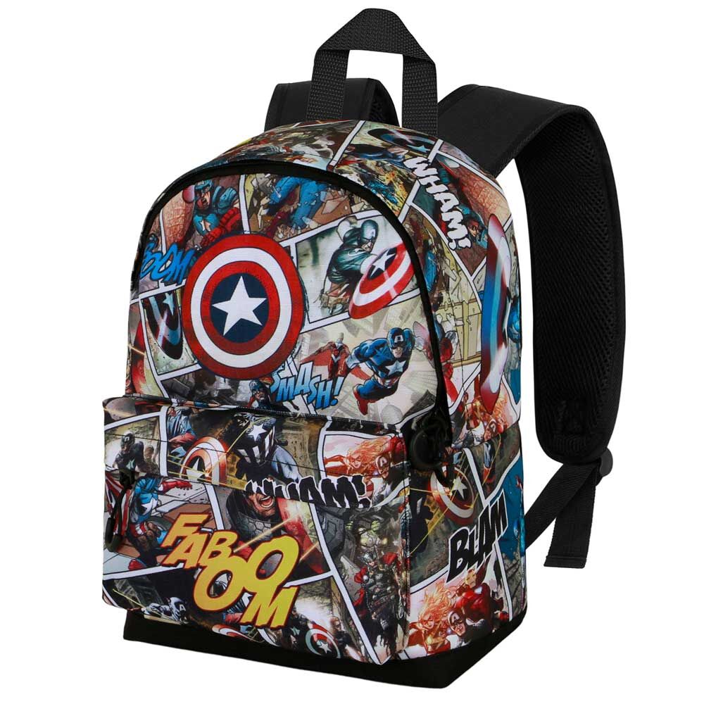 Mochila Comic Capitan America Marvel 35cm