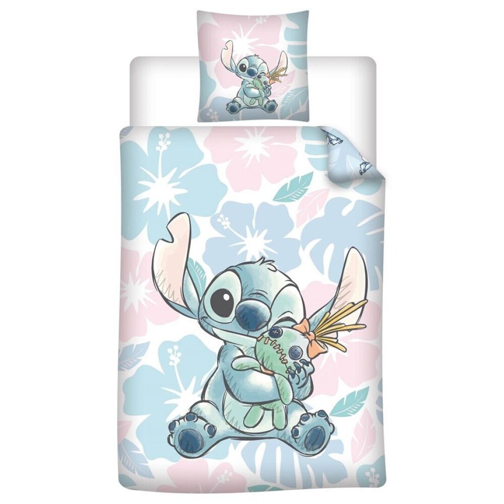 Funda nordica Stitch Disney cama 90cm policotton