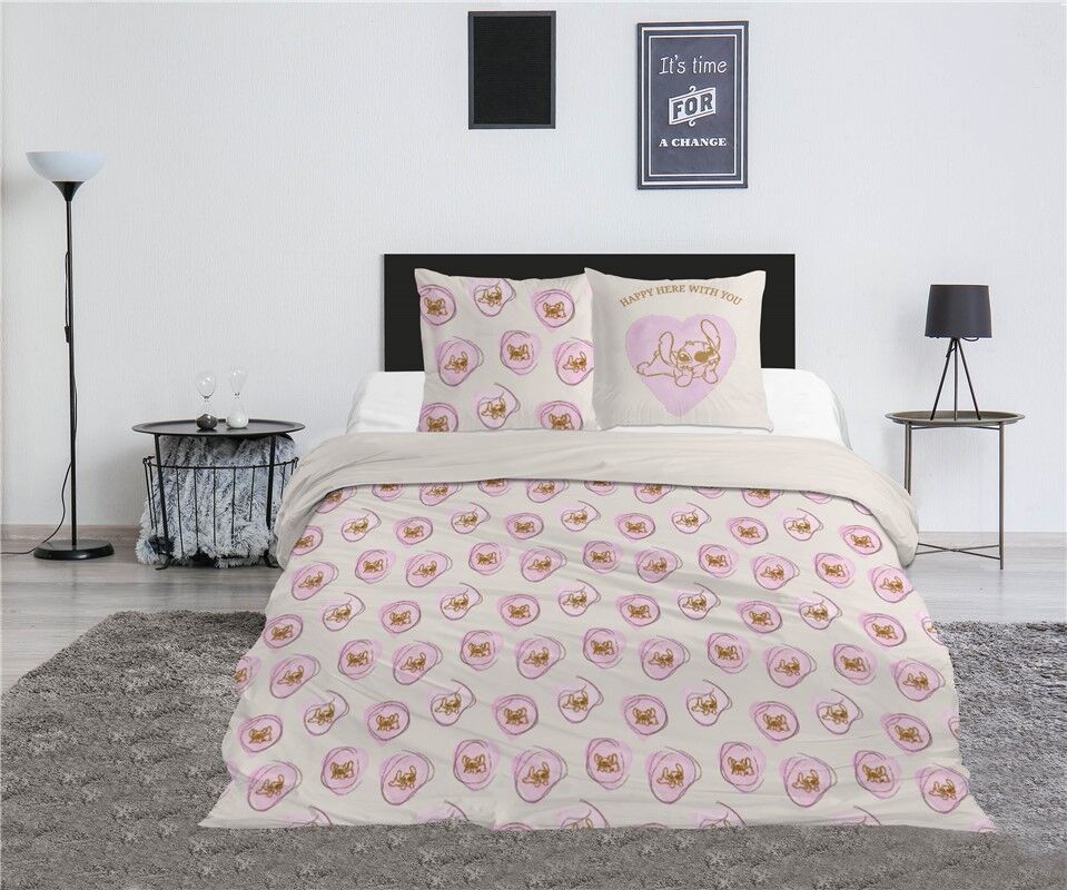 Funda nordica Stitch & Angel Disney cama 135cm policotton