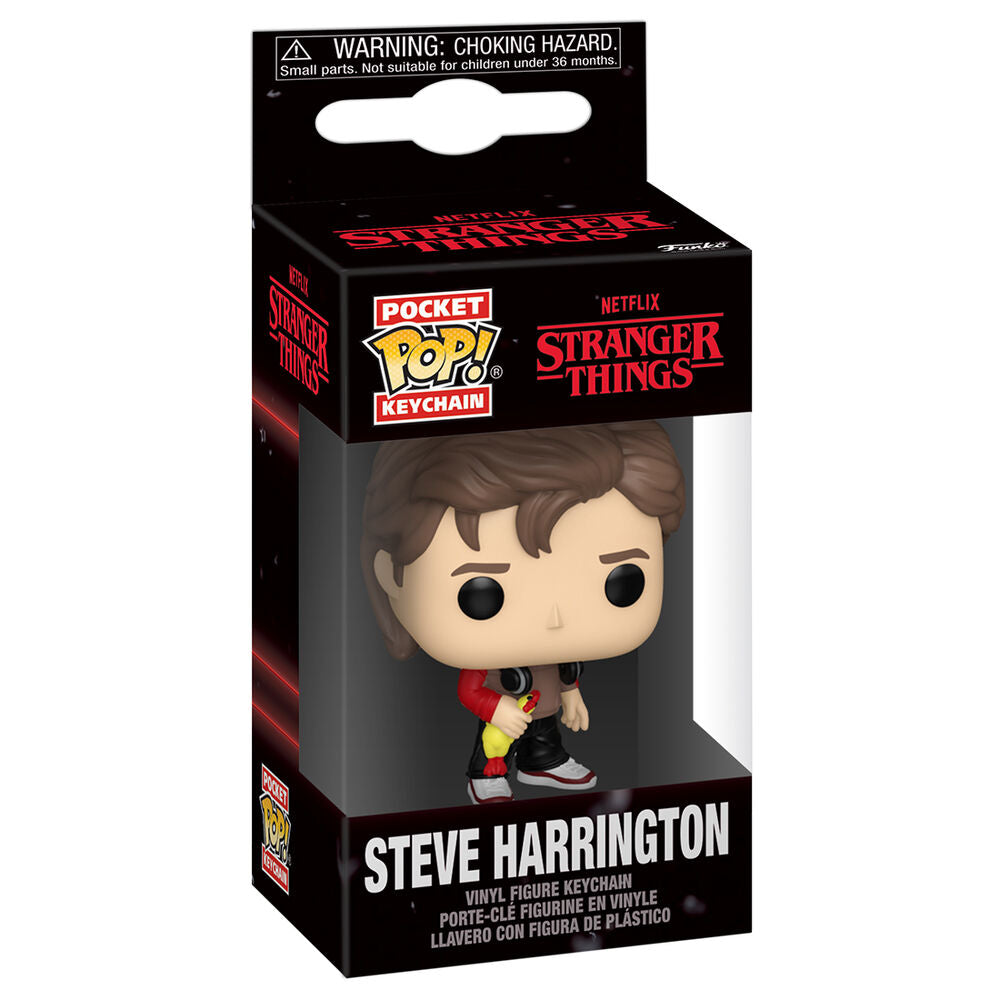 Llavero Pocket POP Stranger Things 5 Steve Harrington