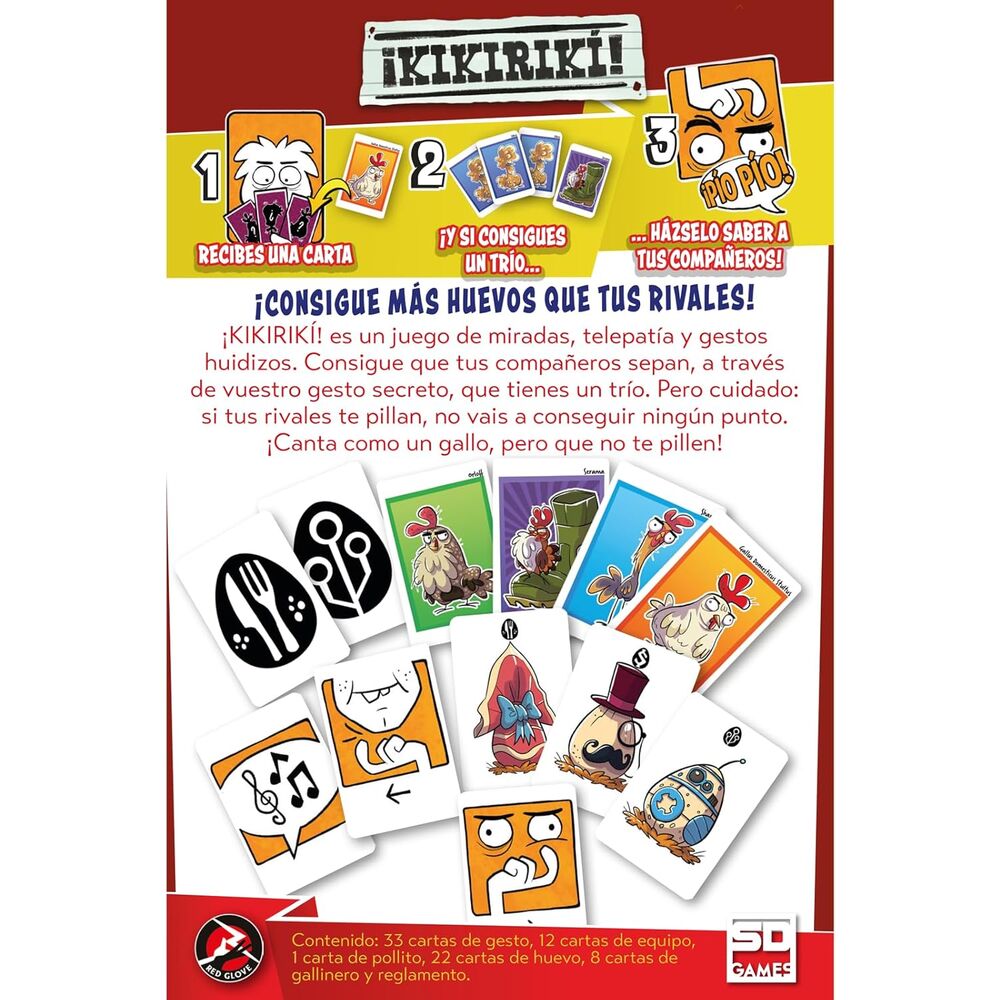 Juego mesa Kikiriki español