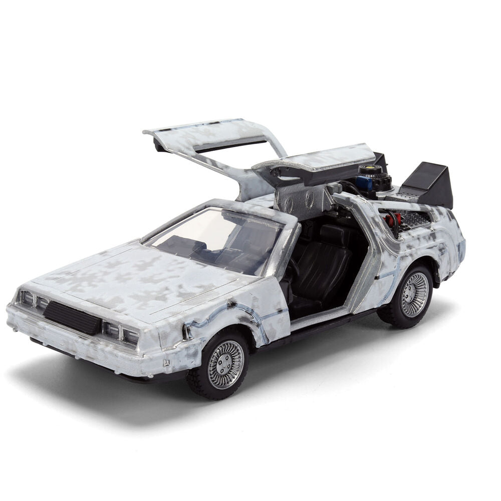 Replica Dlorean Efecto Hielo Time Machine 40th Anniversary Regreso al Futuro