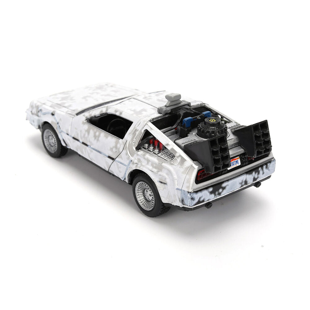 Replica Dlorean Efecto Hielo Time Machine 40th Anniversary Regreso al Futuro