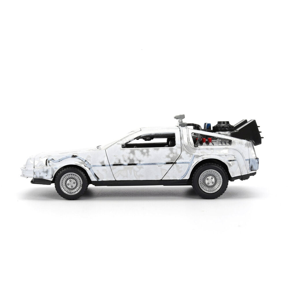 Replica Dlorean Efecto Hielo Time Machine 40th Anniversary Regreso al Futuro
