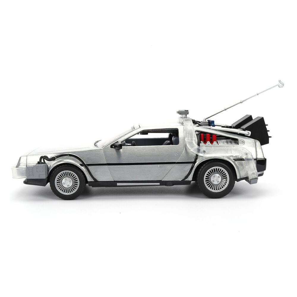 Replica DLorean Hollywood Rides Time Machine 40th Anniversary Regreso al Futuro