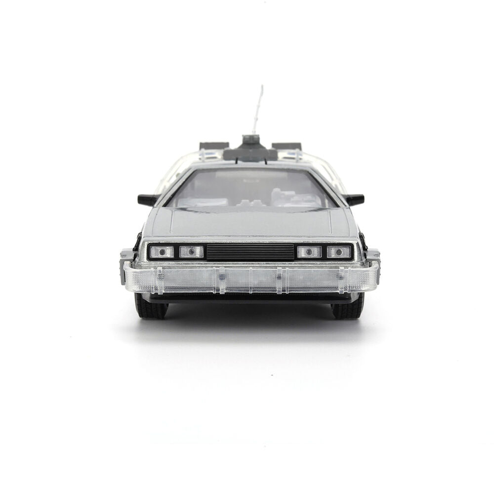 Replica DLorean Hollywood Rides Time Machine 40th Anniversary Regreso al Futuro