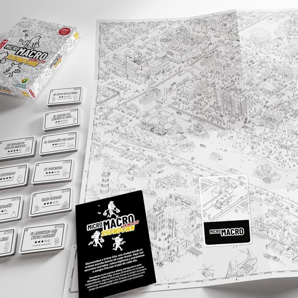 Juego Micro Macro Showdown español