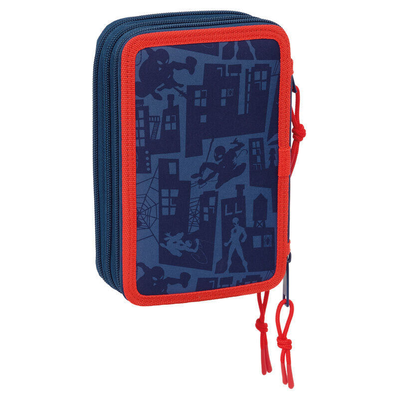 Plumier Spiderman Marvel triple 37pzs