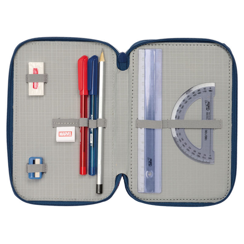 Plumier Spiderman Marvel triple 37pzs