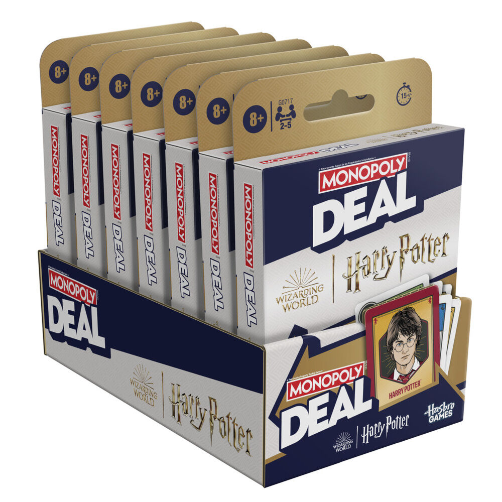 Juego Deal Monopoly Harry Potter español
