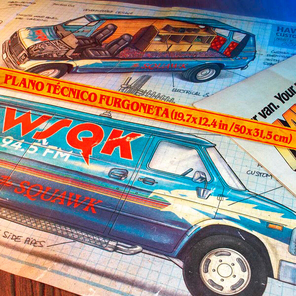 Caja metálica WSQK Hawkins Hitmaker Stranger Things