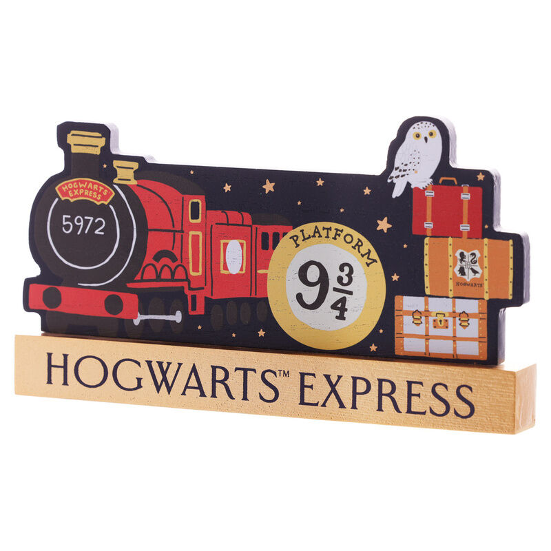 (PRE VENTA) Placa repisa Hogwarts Express Harry Potter