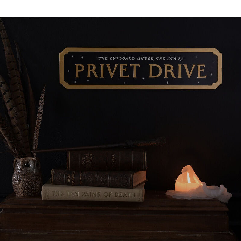 Cartel Privet Drive Harry Potter