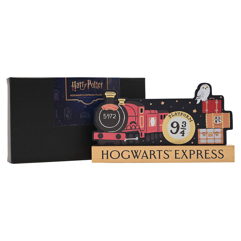 (PRE VENTA) Placa repisa Hogwarts Express Harry Potter