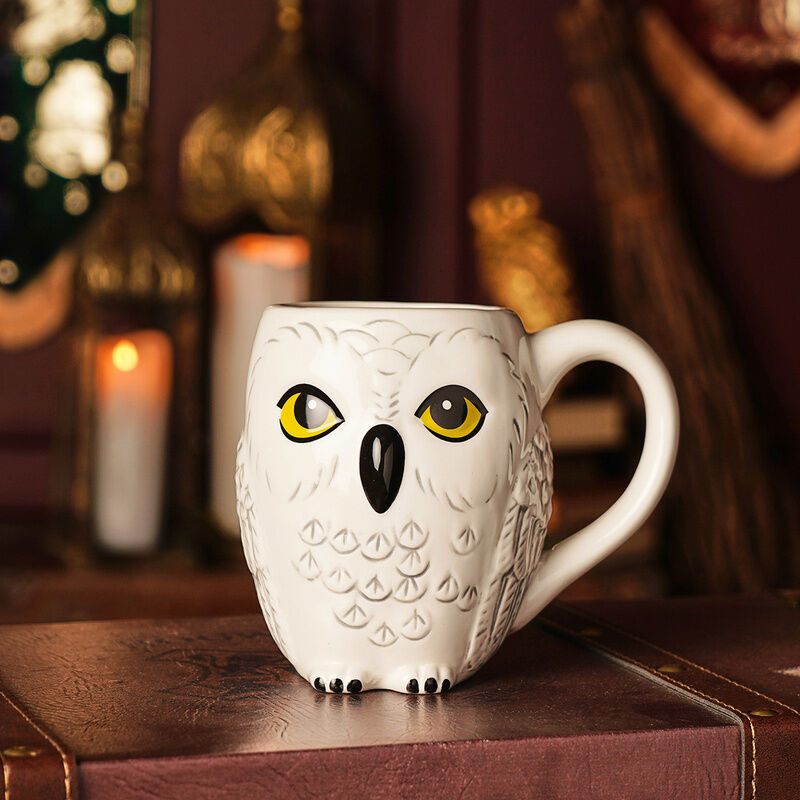 (PRE VENTA) Taza 3D Hedwig Harry Potter