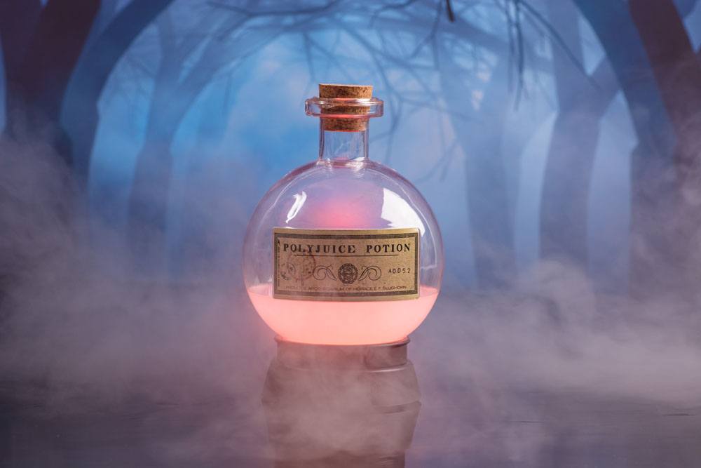 Harry Potter Lámpara Mood Light que cambia los colores Poción Multijugos 14 cm