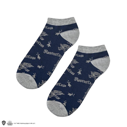 Harry Potter Pack de 3 Pares de calcetines tobilleros Ravenclaw