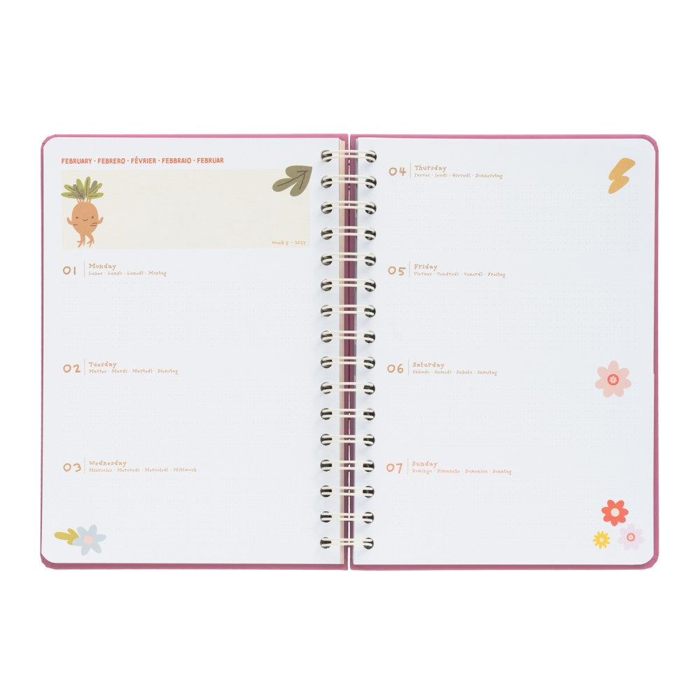 Agenda Escolar 2026/2027 Semana Vista A5 12 Meses Harry Potter