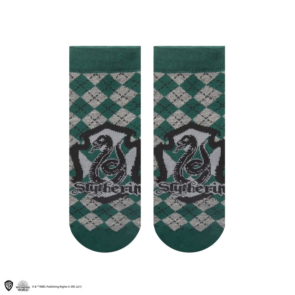 Harry Potter Pack de 3 Pares de calcetines tobilleros Slytherin