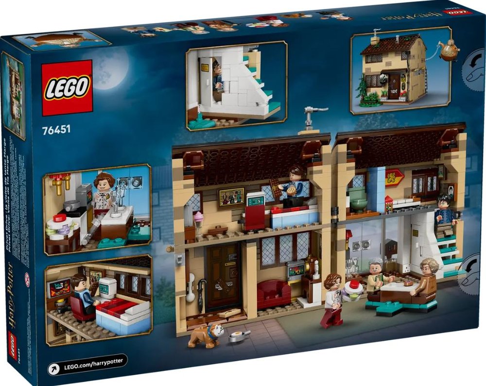 Lego Privet Drive: Visita De Tia Marge Harry Potter