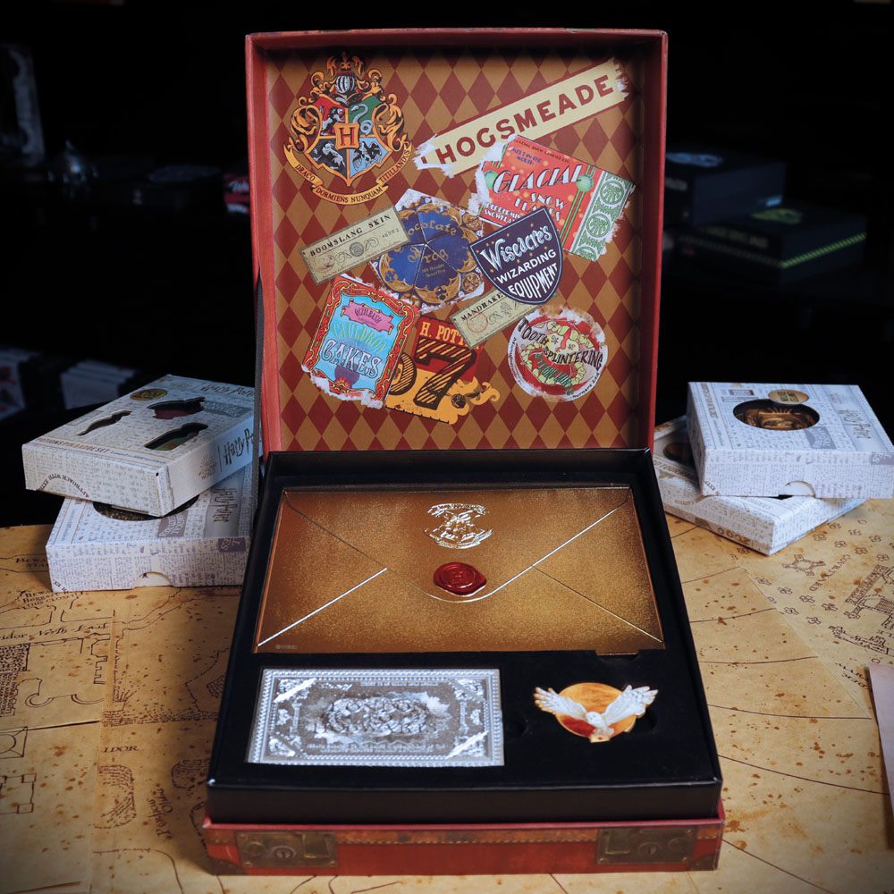 Harry Potter Pack de Regalo Coleccionista Colección El Viaje de Harry Potter a Hogwarts