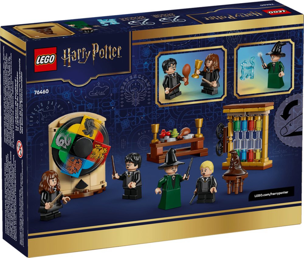 Lego Castillo De Hogwarts Ceremonia Sombrero Seleccionador