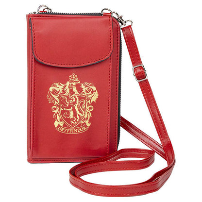 Bolso Portamóvil Escudo Gryffindor rojo 10,5 x 17,5 cm