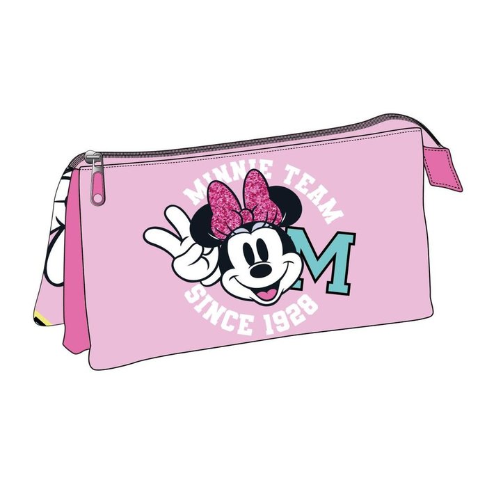 Estuche Portatodo 3 Compartimentos Minnie Mod. 2