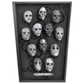 Colección de minimáscaras de mortífagos