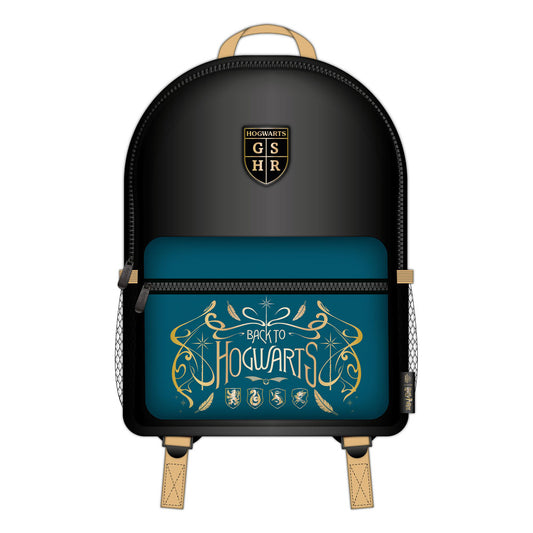 Harry Potter Black and Blue Hogwarts Backpack