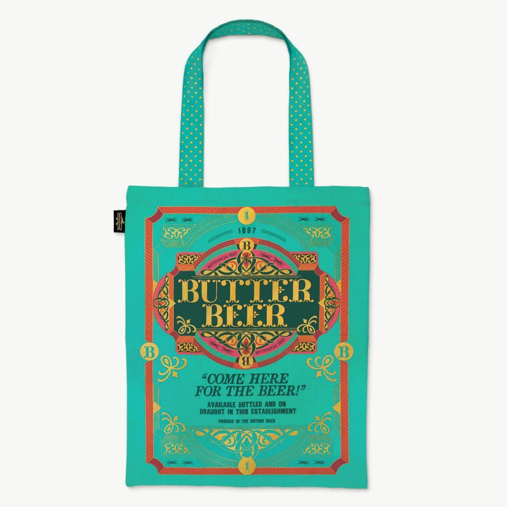 Bolso tote MinaLima de cerveza de mantequilla - Harry Potter