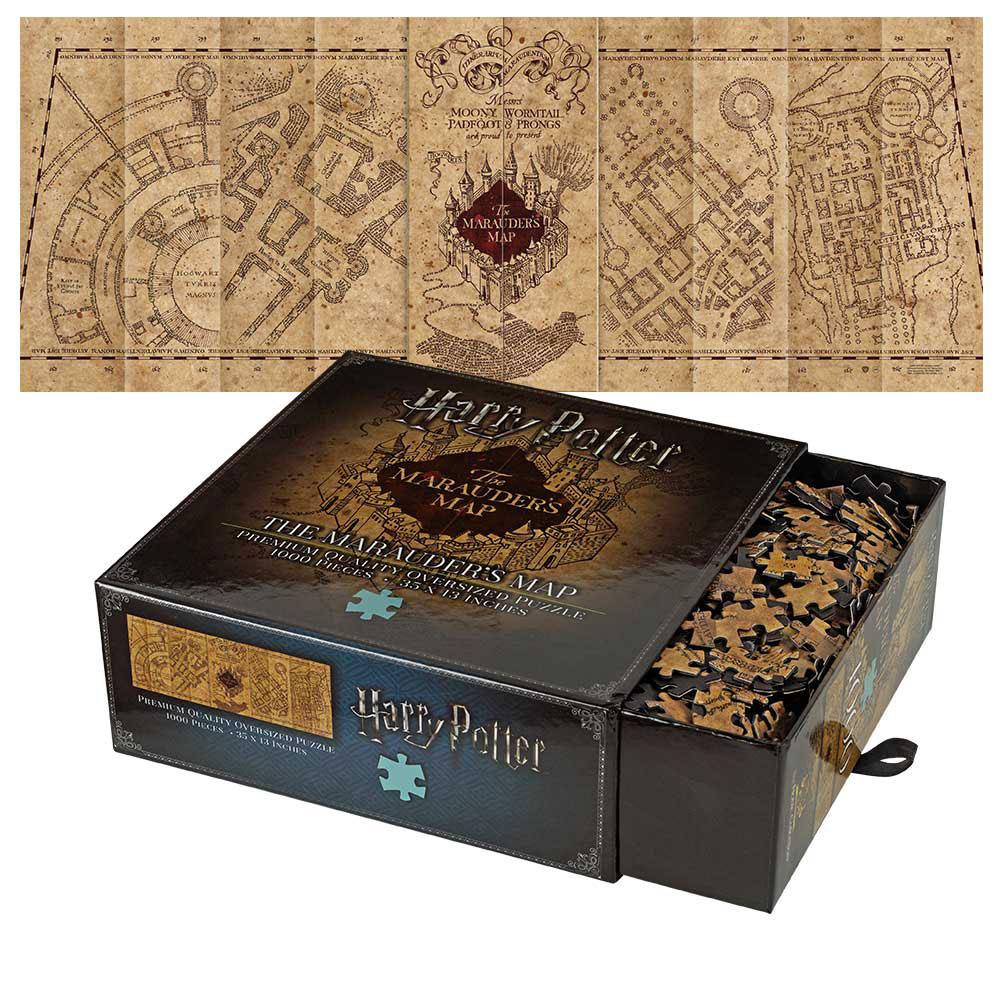 Portada del mapa del Merodeador de Harry Potter Puzzle