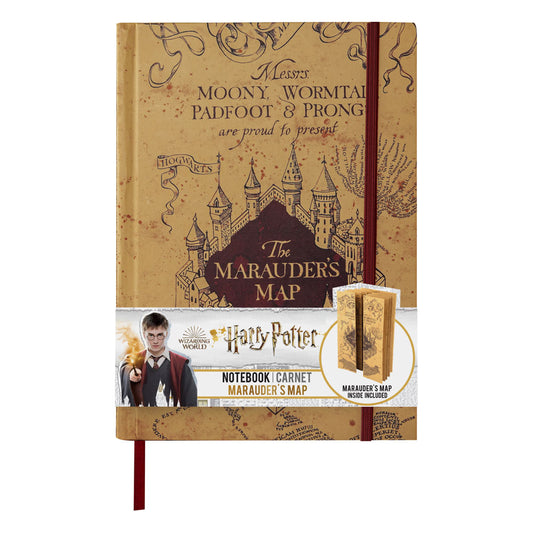 Harry Potter Libreta A5 Mapa del Merodeador