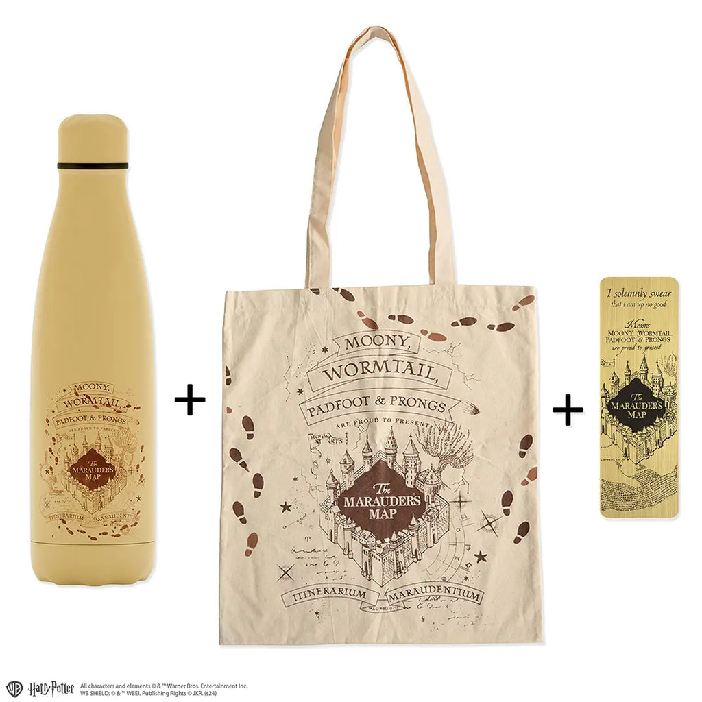 Pack de 3 productos del Mapa del Merodeador - Harry Potter