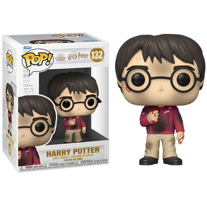 Figura POP Harry Potter Anniversary Harry con Piedra Filosofal