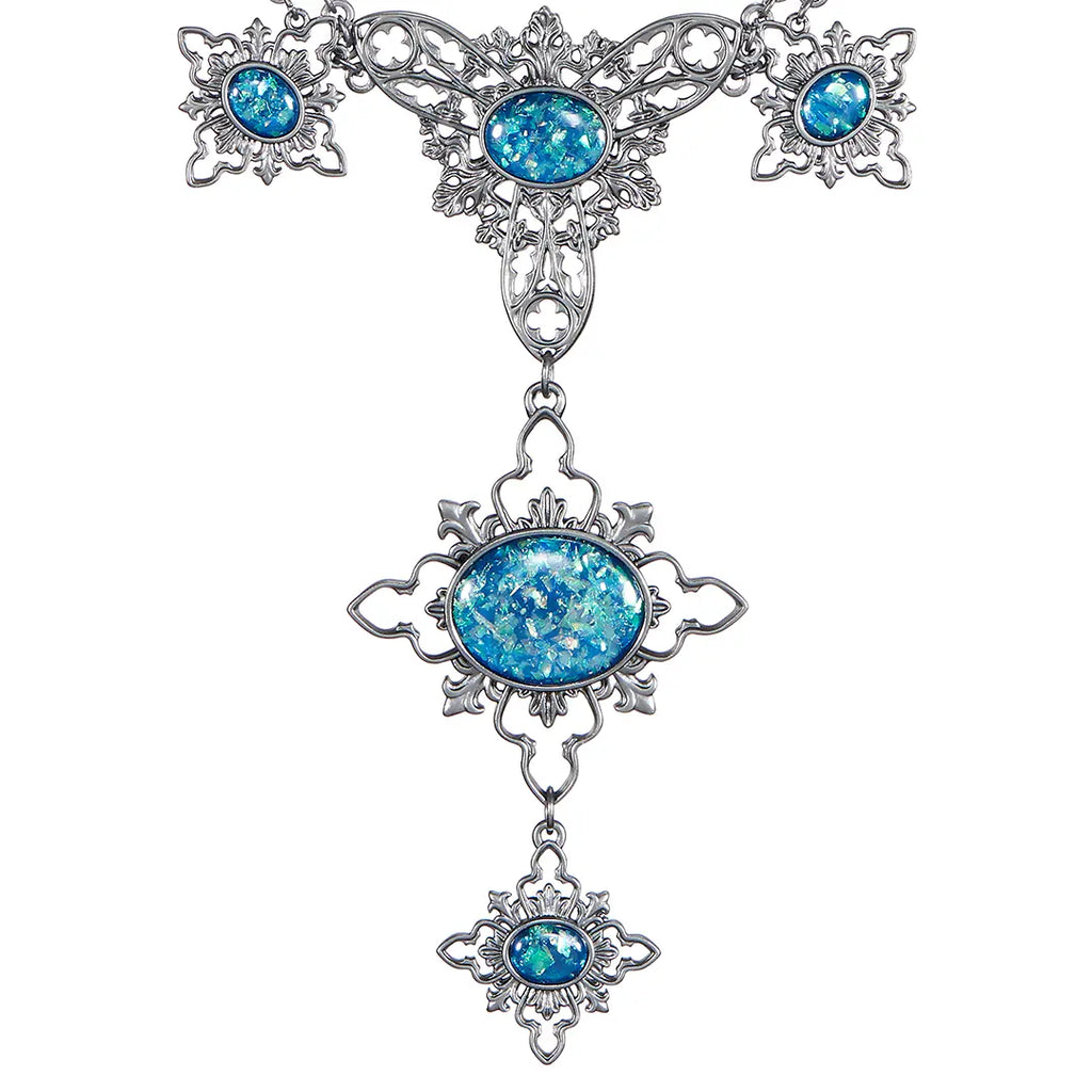 Réplica del collar de ópalo maldito de Harry Potter