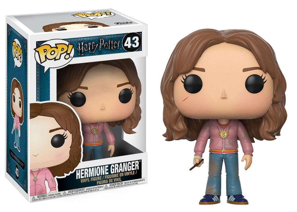 Harry Potter POP! Movies Vinyl Figura Hermione con Giratiempo 9 cm