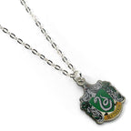 Harry Potter Collar con Colgante Slytherin (bañado en plata)