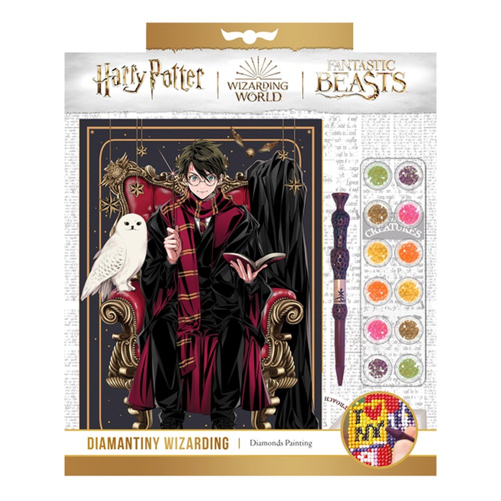 Juego Crea Con Diamantes Diamantiny Harry Potter Comic